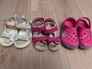 Buty na lato 3 pary rozmiar 27