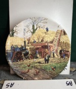 talerz na scianę WEDGWOOD „The Farm Year”THRESHING