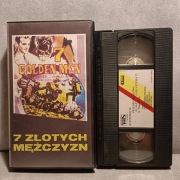 7 ZŁOTYCH MĘŻCZYZN - 7 uomini d'oro - VHS ELGAZ