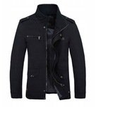 MĘSKA KURTKA PŁASZCZ PARKA BIZNESOWA