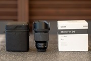 Obiektyw SIGMA 85 mm F1.4 A DG HSM I Art Nikon F + Filtr UV Gratis