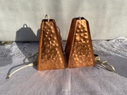 Lampy miedziane 2szt