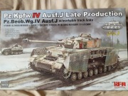 Pz.Kpfw/Pz.Beob.Wg. Panzer IV Ausf.J 2&1 Late 1/35 RFM na wypasie track lin