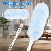 Zestaw do kurzu miotełka i 20 zapasowych wkładów jak Swiffer Joyblossom