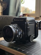 Aparat Mamiya RB67 Pro S i obiektyw Sekor C 50mm 1:4,5