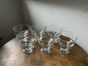 Nowe pucharki puchary lody desery 6 sztuk