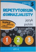Repetytorium gimnazjalisty język polski klasa 1, 2 i 3