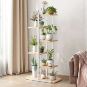 Kwietnik, regał, stojak na kwiaty 113x60x20cm sonoma  