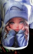 Bluzka dzianina roz od M do XL oversize lalka vogue