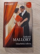 Szkarłatna suknia Sarah Mallory 