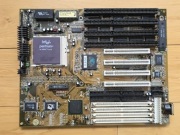 Płyta główna Soyo SY-5TF Socket7 + Procesor Intel Pentium 166 MMX