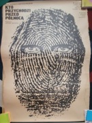 Kto przychodzi przed północą plakat z filmu z 1980