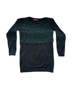 Bluzka z koronką ozdobną the trend house rozmiar S