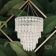 Wisząca dekoracja okna, sufitu z gipiury 101