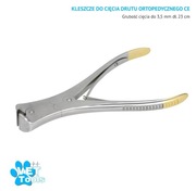 Kleszcze do cięcia drutu do 3 mm dł. 23 cm , TTA , diatermia , TPLO