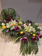 STROIKI, STROIK NA CMENTARZ, KWIATY I WIĄZANKI, KOMPLET