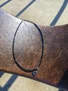 Piękny naszyjnik z turmalinem