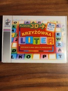 Edukacujna gra planszowa "Krzyżówka Liter"