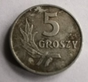 5 groszy rok 1962r