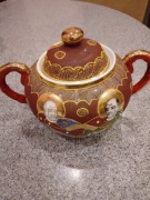 Cukiernica japońska sygnowana Satsuma