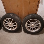 Alufelgi + 8 opon : Dezent V 15 cali 5x114.3  195/60R15 Goodyear Dunlop