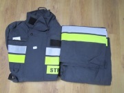 ubranie specjalne straż bojowe Platinum granatowe