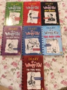 7x Diary Of A Wimpy Kid Dzienniczek Cwaniaczka po angielsku 