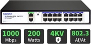 18-portowy Gigabit Ethernet niezarządzany przełącznik