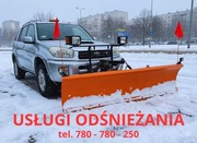 Usługi odśnieżania. Odśnieżanie parkingów, posesji. Ruda Śląska 