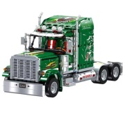 Klocki wzór LEGO TIR CIĘŻARÓWKA Motocykl Prezent Ścigacz Hit