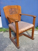 $$$$$$$$  Fotel Art Deco z płaskorzeźbą  $$$$$$$$$