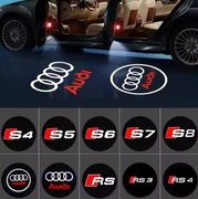 LED światło powitalne Audi do drzwi A1 A3 A4 A5 A6 A7 A8 Q3 Q5 Q7 TT