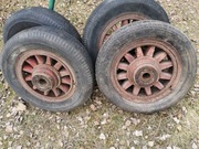 Koła drewniane na oponach