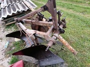 Pług dwuskibowy / siewnik poznaniak