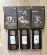Poltergeist 1,2,3 zestaw kaseta VHS Duch lektor unikat