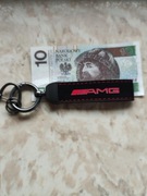 Breloczek Brelok do kluczy Mercedes Benz AMG  smycz smyczka Czarny mat 