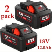 Akumulator 12Ah 18V Milwaukee 2 sztuki 