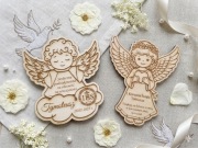 Magnes ze sklejki , podziękowania 1 Komunia Św.