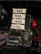 Intel Core i5 2500K + ASRock P67 Extreme4 + 8GB DDR3 + chłodzenie 