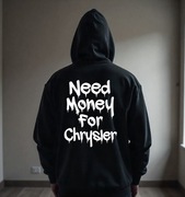 Męska Czarna Bluza M Need Money For Chrysler