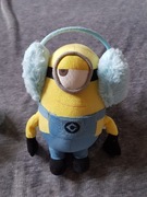 Nauszniki pluszowe turkusowe 2-5 lat