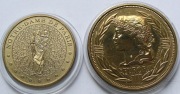 Sprzedam 2 sztuki numizmatów:NOTRE-DAME i ECU1992