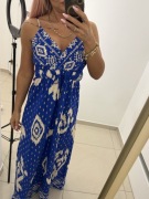 Długa sukienka maxi w stylu boho