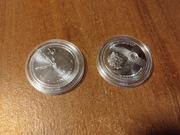 1oz uncja srebrna moneta Chronos 19 jak Kangur Liść klonowy Krugerrand