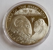 Wielka Brytania 100 funtów, 2015 Zodiak chiński - rok Owcy - kopia