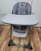 Krzesełko składane do karmienia CHICCO POLLY stolik regulowany tanio