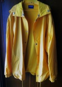 Kurtka letnia, wiatrówka, cienka, żółta, unisex, duży rozmiar