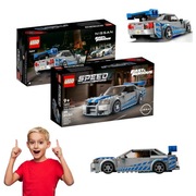LEGO FAST & FURIOUS NISSAN SKYLINE GT-R - ZBUDUJ SWÓJ WŁASNY DRIFT! PREZENT