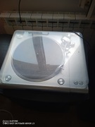 gramofon z płytami ponad 200 płyt