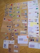 Niemcy RFN Bund. Zestaw 50 kopert z obiegu pocztowego. (B)